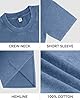 AIYINO Women's T-Shirts Crew Neck Short Sleeve Tops Men’s Vintage Washed T Shirts Ladies Basic Unisex Tshirt Heavyweight Tees Baggy Old-Looking Lounge Wear Clothing Outfits Navy Blue 3XL #3