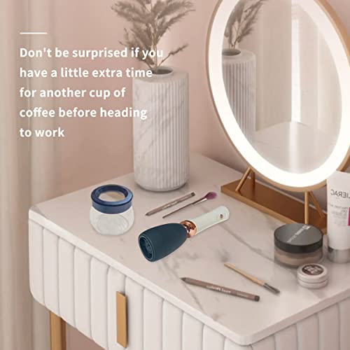 Ztbbra Makeup Brush Cleaner, Electric Makeup Brushes Cleaner, Fast Cleaning And Drying, 3 Modes, Usb Charging, Automatic Brush Cleaner Spinner Makeup Brush Tools #TOP6