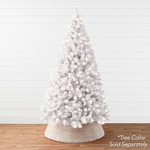 Best-Choice-Products-Pre-Lit-White-Christmas-Tree-6ft-Artificial-Snow-Flocked-Full-Fir-Tree-Holiday-Decoration-w-250-Lights-928-Branch-Tips Best Choice Products Pre Lit White Christmas Tree 6ft Artificial Snow Flocked Full Fir Tree Holiday Decoration w 250 Lights 928 Branch Tips