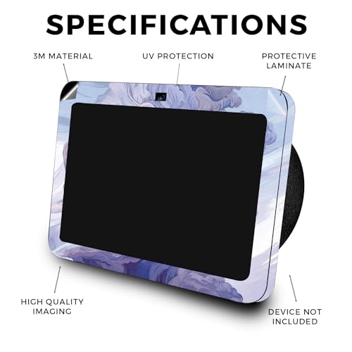 Image of Skin Compatible with Amazon Echo Show 8 (3rd Gen, 2023) - Whirlwind - Premium 3M Vinyl Protective Wrap Decal Cover - Easy to Apply, Crafted in The USA by MightySkins
