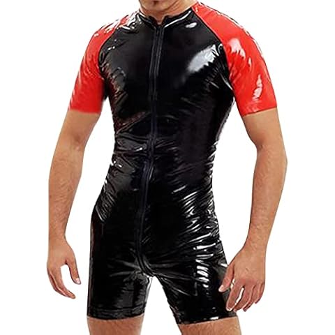 Combinaison homme sexy Beokeuioe A1 noir Cover
