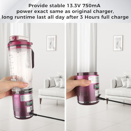 Cargador para Ninja Blast Max Portable Blender BC200 y BC251 miniatura 3