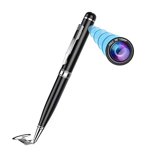 Hidden Spy Camera Pen, Flicom Hidden Cam Pen with HD 1080P Recording and Picture Taking, Nanny Secret Camera with Wide-Angle Lens, Appropriate for Education, Conference and More