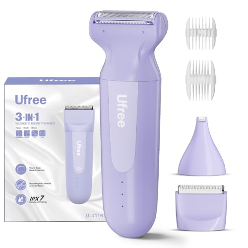 Ufree 3-in-1 Women's Electric Razor & Bikini Trimmer - $19.99