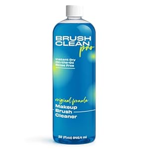 Original Makeup Brush Cleaner – Professional Cleanser for Makeup Brushes – Quick-Drying, Rinse-Free Formula – Removes Stubborn Waterproof Make Up, 32 oz