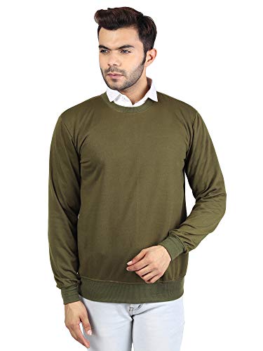 Image of River Hill Men's Fleece Round Neck Sweater