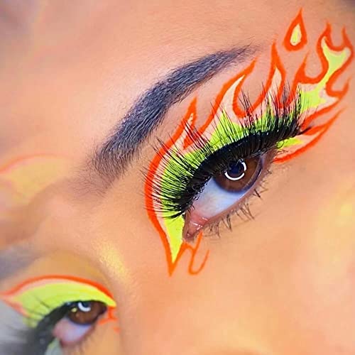 Delineador Neon UV Naranja Activado por Agua miniatura 2