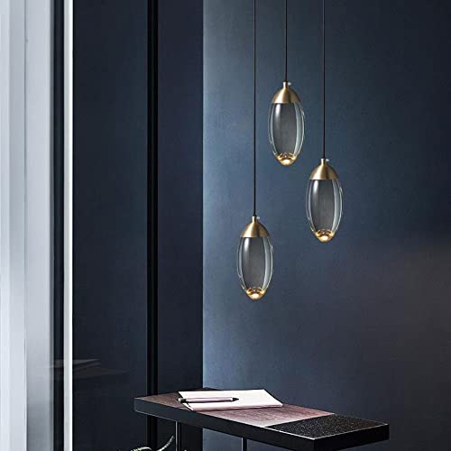 Lustre cristal chrome LED contre l'éclairage éblouissant - 3
