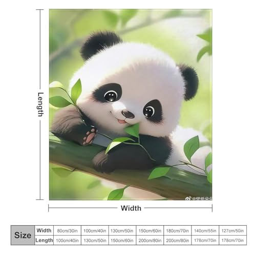 Couverture polaire panda douce pour soirées cocooning au salon - 6