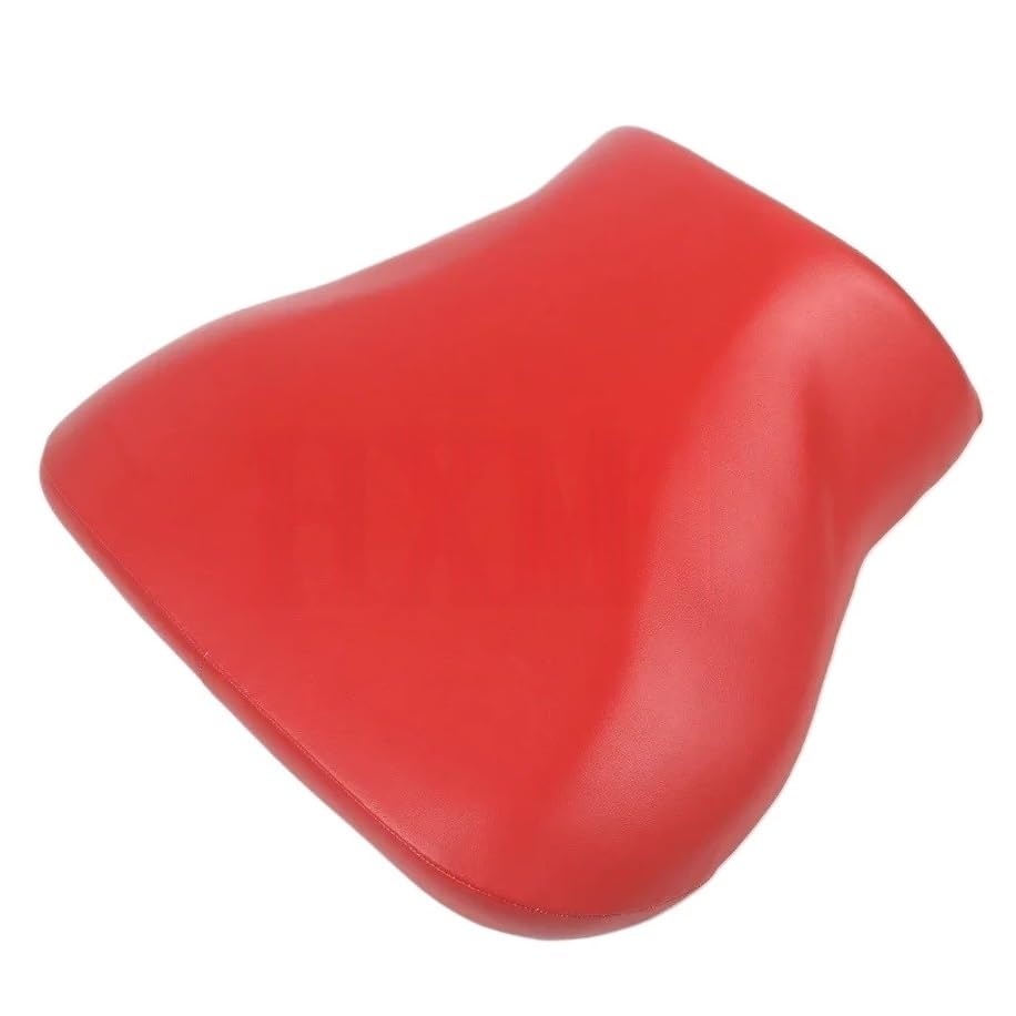 Coussin de siège pour GSXR 600 en cuir confort rouge premium
