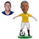 7' Custom Bobblehead Figurine, Football Figurine Personalized, Kylian Mbappe Polymer Clay Figure...