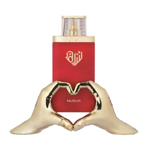 Nusuk Saher Extrait de Parfum for Women - Long Lasting Luxury Perfume with Apple Jasmine Rose & Vanilla Notes Elegant & Sophisticated Scent For Women 100ml