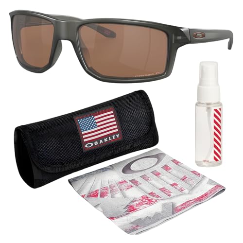 Image of Oakley GIBSTON OO9449 Rectangle Shape Sunglasses With Official Eyewear Kit | Men's Sunglasses