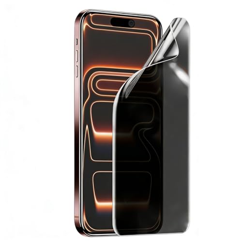 Film hydrogel pour iPhone 17 Pro Max protection écran anti-espion pas verre trempé