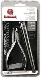 Alicate Mundial Cutícula R 778-ep C/Espatula E Palito Wxz