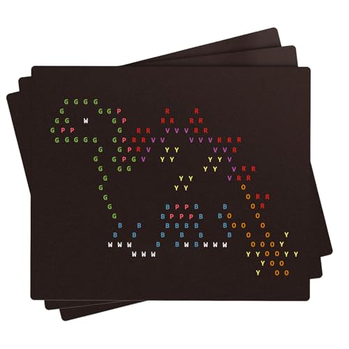 Image of Dinosaur Refill Template for Lite Brite Ultimate Classic, Light Toys Accessories for Light Up Board（12sheets， 8''x6.8'' ，Paper）