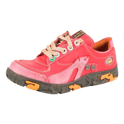 TMA EYES Women's Flat Shoes Lace-Up Casual Fashion Comfortable Leather Shoes2