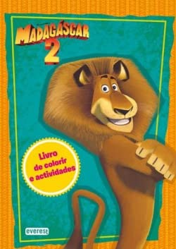 Portada de MadagÁscar 2: livro de colorir e actividades