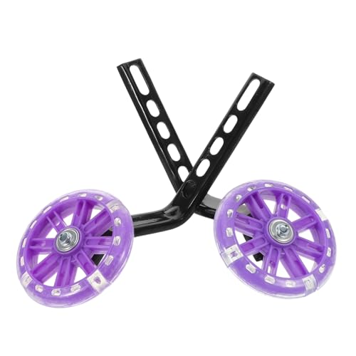 Ruedas de Entrenamiento para Bicicleta con Estabilizadores Destellantes Soporte Auxiliar Silencioso para Niños, Instalación Fácil y Diseño Absorbe Shock miniatura 1