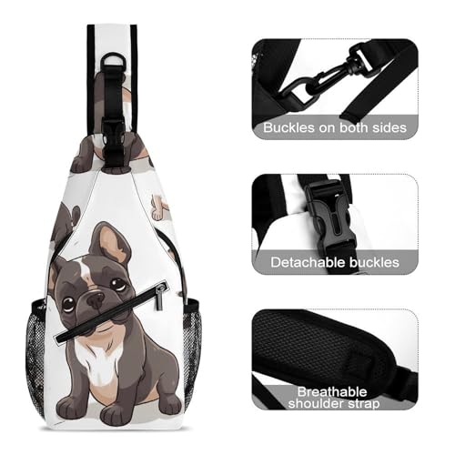 Sling Bag Crossbody Chest Bag Casual Backpack miniatura 3