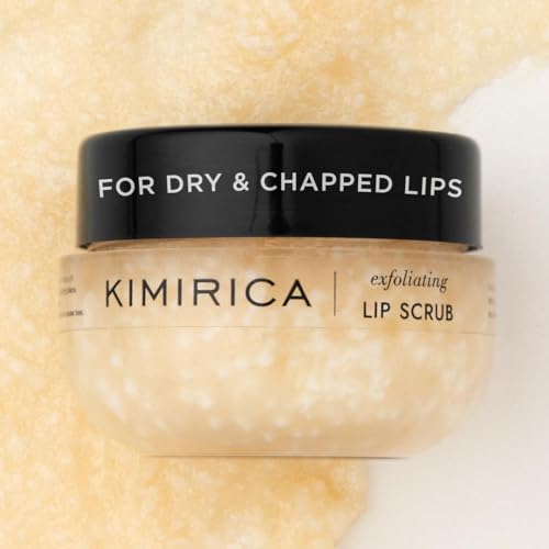 Kimirica Exfoliating Lip Scrub made with Coconut Oil