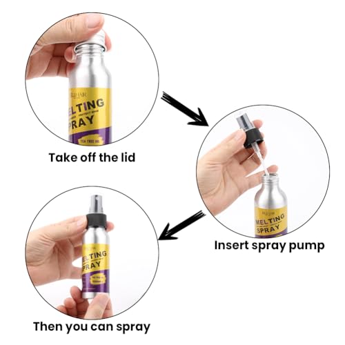 Spray Adhesivo para Peluca Melting 80ml Fijador miniatura 3