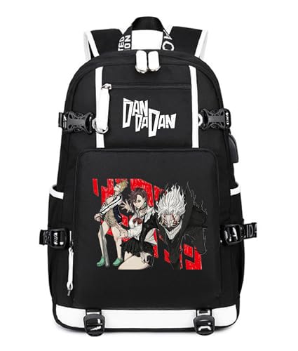 Anime DanDaDan Backpack Daypack Laptop Bag Student Bag School Bag Rucksack 1