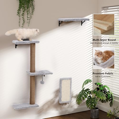 50% OFF 5-in-1 Cat Wall Shelves for Indoor Cats - Image 5