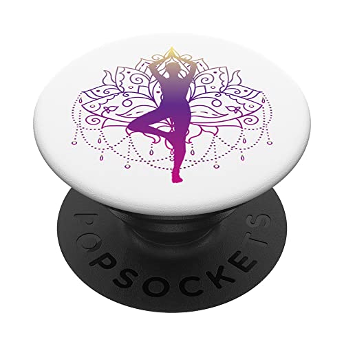 Ropa de yoga y meditación PopSockets PopGrip Intercambiable