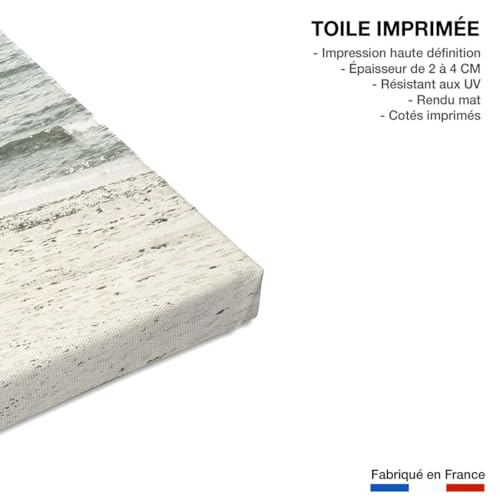 Tableau Plage Tropicale Toile Écoresponsable pour Transformer Votre Intérieur - 5