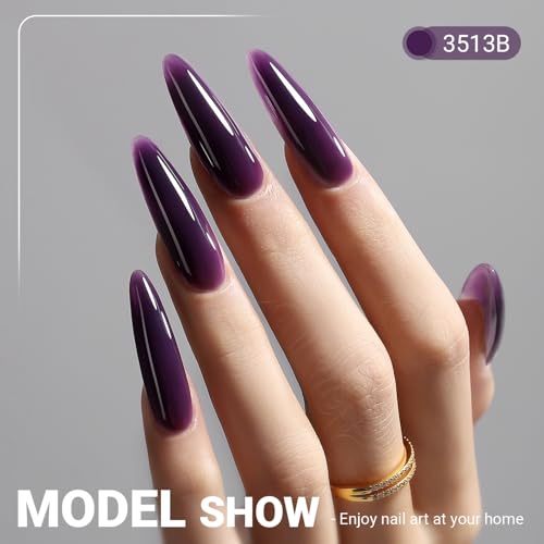 Esmalte de gel Jelly Gel YOKE FELLOW 15ml Morado miniatura 5