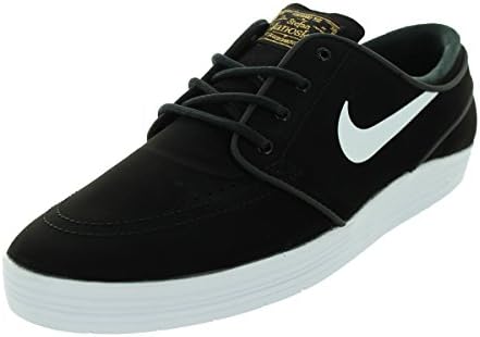 Nike SB Lunar Stephan Janoski Chaussures de Skateboard Homme - 45  Black/White/Metallic Gold : Amazon.fr: Chaussures et Sacs