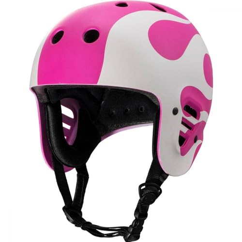 Pro-Tec Helmet Full Cut Cert Gonz Flame Cask, Dorośli Unisex, Purple/White (Wielobarwny, L