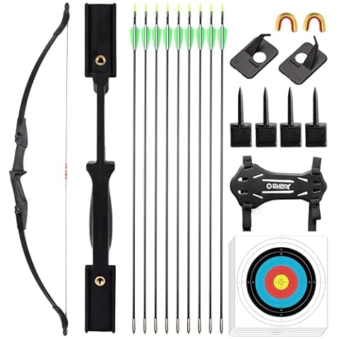 LWANO Bow and Arrow Set for Adults - Archery Takedown Recurve Bow Set for Beginners and Youth, Left & Right Handed (40lbs) Cover