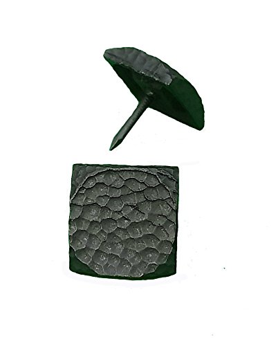 Square Clavos, Decorative Nails, Distressed, Pitted, 10 Pack (1