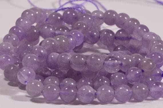 Perles améthyste naturelle 6.2mm matériel création bijoux perles pierres fines DIY