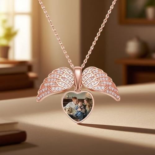 Personalized Photo Locket Necklace for Women, Custom Heart Necklace With Picture Inside, Personalized Necklace Gift for Girlfriend, Wife, Mom, Grandma3