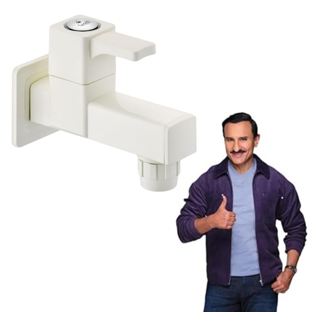 Sparsh Pearl Bib Tap with Flange for Bathroom/Kitchen/Outdoor PTMT Tap (𝐋𝐮𝐝𝐨 𝐒𝐞𝐫𝐢𝐞𝐬)-picture-13