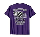 U.S. Army 3rd Infantry Division (Back Design) T-Shirt