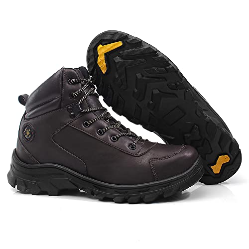 Bota Coturno Masculino Adventure Trail (38, Café)