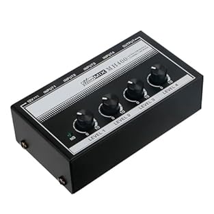 Ultra compact 4 channels input and 1 channel output line MONO mixer. Each input channel can be adjusted volume individually. With highest so-nic quality even at maximum output level. Ultra low noise 4580 operational amplifier for outstanding aud-io p...