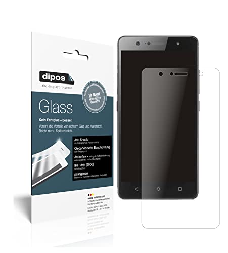 dipos I 9H pantserfolie, mat, compatibel met Lenovo K8 Plus, beschermfolie, displayfolie