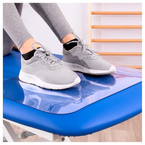 Premium Hygieneauflage für Therapieliegen und Massageliegen 60x40 cm Fußablage PVC Bakterizid Fungizid Schutz für Liegen – Ansicht 3