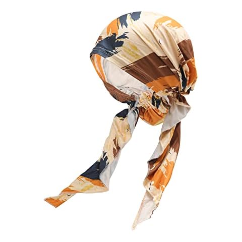 Gorro de quimioterapia ZLYC para mujer con diseño de camuflaje caqui Cover
