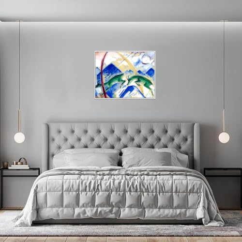 Tableau Mountain de qualité supérieure cadre blanc 50x40 - 4