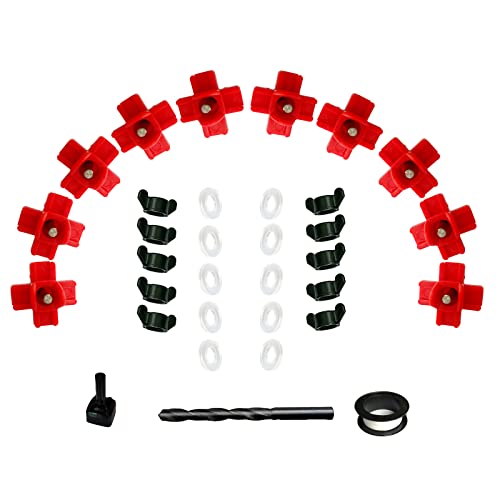 Bebederos de pollo niples automáticos de aves de corral kit horizontal con broca 10ud 2