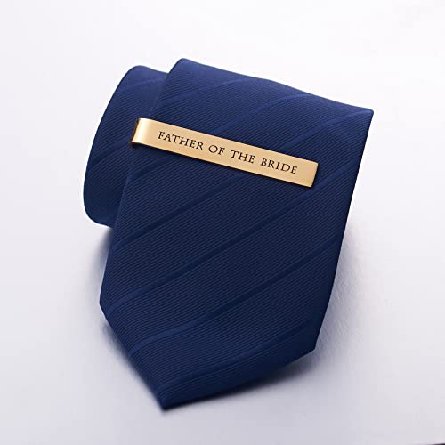 Father Of The Bride Gifts Father Of The Groom Tie Clip Wedding Gold Plated Tie Clips Stainless Steel Tie Bars4