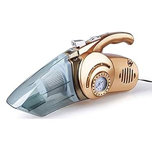 CYHWDHW Tragbarer Nass- und Trockensauger mit LED-Beleuchtung zum Messen des Reifendrucks,1