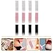 Beaupretty 12pcs Gradient Lip Gloss Tubes Empty Lip Oil Bottles Applicator and Gloss Lightweight Containers for Stylish Storage for All Cosmetic Creations