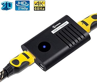 HDMI Repeater 4K, edola Upgrade HDMI 2.0 Repeater Signal Booster, HDMI Amplifier HDMI